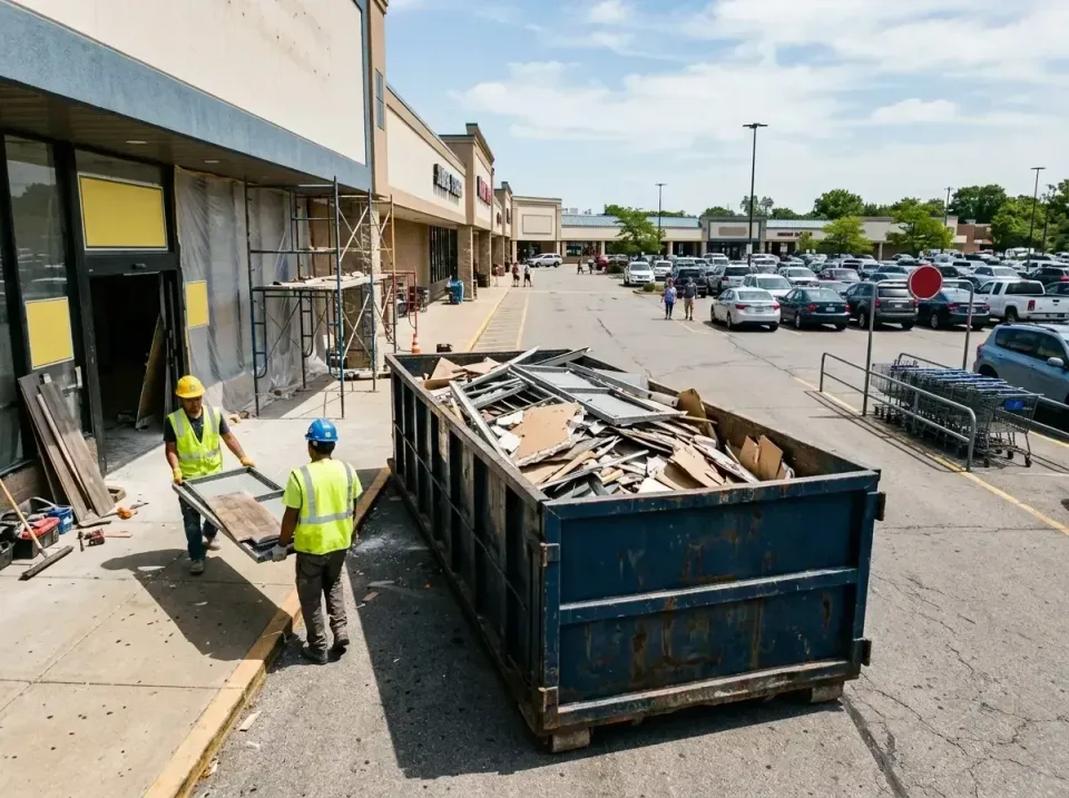 retail-store-renovation-debris-003 — frequently asked questions, Roll-off Dumpster Rentals in Point Baker, FL